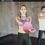 Maxbell Yoga fitness kettle bell can be filled with water to adjust weight Pink