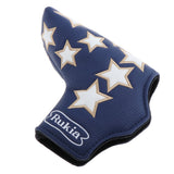 Maxbell Golf Putter Head Covers Blade PU Leather Club Headcover Blue