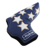 Maxbell Golf Putter Head Covers Blade PU Leather Club Headcover Blue