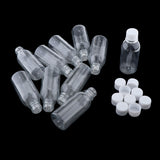 Maxbell 10pcs Empty Cosmetic Container Liquid Plastic Bottle Vial for Travel 150ml