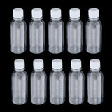 Maxbell 10pcs Empty Cosmetic Container Liquid Plastic Bottle Vial for Travel 150ml