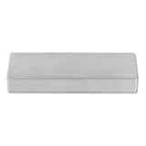 Maxbell Aluminum Case Stomp Box Effects Pedal Enclosure Parts Silver 23x7x3.3cm