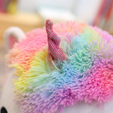 Maxbell Rainbow Unicorn Plush Soft Stuffed Toys for Kids Girl Birthday Gifts Blue