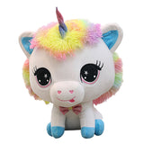 Maxbell Rainbow Unicorn Plush Soft Stuffed Toys for Kids Girl Birthday Gifts Blue