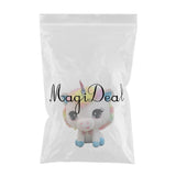 Maxbell Rainbow Unicorn Plush Soft Stuffed Toys for Kids Girl Birthday Gifts Blue