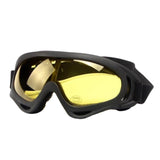 Maxbell 1 Pair Ski Glasses Eyewear  Winter Snow Sports Snowboard Goggles Yellow