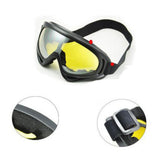 Maxbell 1 Pair Ski Glasses Eyewear  Winter Snow Sports Snowboard Goggles Yellow