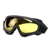 Maxbell 1 Pair Ski Glasses Eyewear  Winter Snow Sports Snowboard Goggles Yellow