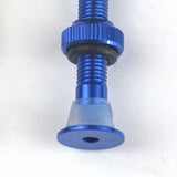 Maxbell 6Colors 2Pcs Mountain Bike Tubeless Tires Presta Valves Vacuum-Nozzle Blue