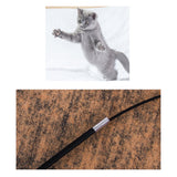 Maxbell Cat Kitten Teaser Toy Cat Feather Chaser Toy Wand Interactive Toys For Cat