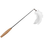 Maxbell Cat Kitten Teaser Toy Cat Feather Chaser Toy Wand Interactive Toys For Cat