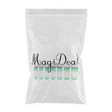 Maxbell Glitter Shimmer Nail Art Decoration Stickers Manicure Tips Decals Charms Light Green