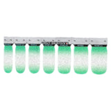 Maxbell Glitter Shimmer Nail Art Decoration Stickers Manicure Tips Decals Charms Light Green