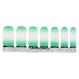 Maxbell Glitter Shimmer Nail Art Decoration Stickers Manicure Tips Decals Charms Light Green