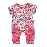 Maxbell 1pc Infant Mop Crawling Romper Jumpsuit Summer Soft Cotton One Piece 90cm E