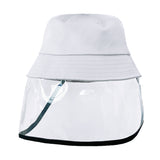 Maxbell For Baby Kids Anti-spitting Protective Hat Cap Cover Outdoor Safety White