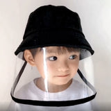 Maxbell For Baby Kids Anti-spitting Protective Hat Cap Cover Outdoor Safety Black