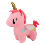 Maxbell Cute Rainbow Unicorn Plush Figurine Soft Toys for Kids Gifts Pink 40cm