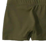 Maxbell Stretchy Women Fitness Shorts Gym Yoga Butt Lifting Boxers S Dark Green