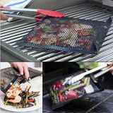 Maxbell 1 Piece Outdoor Camping BBQ Grill Mesh Net Barbecue Grilling Pad Mat L