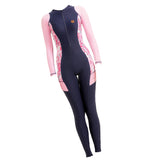 Maxbell Women Diving Wetsuit Sailing Suit Jumpsuit UV Protect Rash Guard 2XL Pink