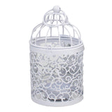 Maxbell European Style Electroplated Birdcage Shape Tea Light Candle Holder Style03