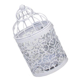 Maxbell European Style Electroplated Birdcage Shape Tea Light Candle Holder Style03