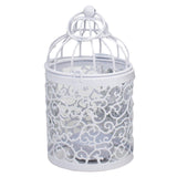 Maxbell European Style Electroplated Birdcage Shape Tea Light Candle Holder Style03