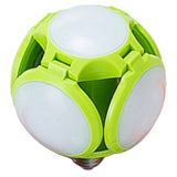 Maxbell E27 30W LED Folding Football UFO Bulb High Brightness Light Indoors  Green