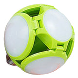 Maxbell E27 30W LED Folding Football UFO Bulb High Brightness Light Indoors  Green