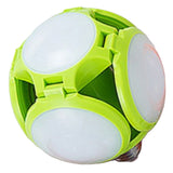 Maxbell E27 30W LED Folding Football UFO Bulb High Brightness Light Indoors  Green