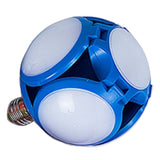 Maxbell E27 30W LED Folding Football UFO Bulb High Brightness Light Indoors  Blue