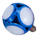 Maxbell E27 30W LED Folding Football UFO Bulb High Brightness Light Indoors  Blue