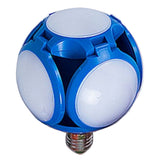 Maxbell E27 30W LED Folding Football UFO Bulb High Brightness Light Indoors  Blue