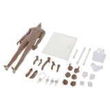 Maxbell 1/6 Super Flexible Male Seamless Body Skeleton Muscular Nude Black Skin