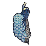 Maxbell Large Peacock Pattern Patches Motif Applique for Clothes Hats Bags Decor