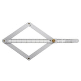 Maxbell Aluminum Alloy Corner Angle Finder Ceiling Artifact Square Protractor Tool A