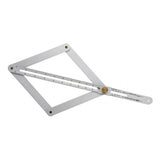 Maxbell Aluminum Alloy Corner Angle Finder Ceiling Artifact Square Protractor Tool A