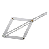 Maxbell Aluminum Alloy Corner Angle Finder Ceiling Artifact Square Protractor Tool A