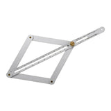 Maxbell Aluminum Alloy Corner Angle Finder Ceiling Artifact Square Protractor Tool A