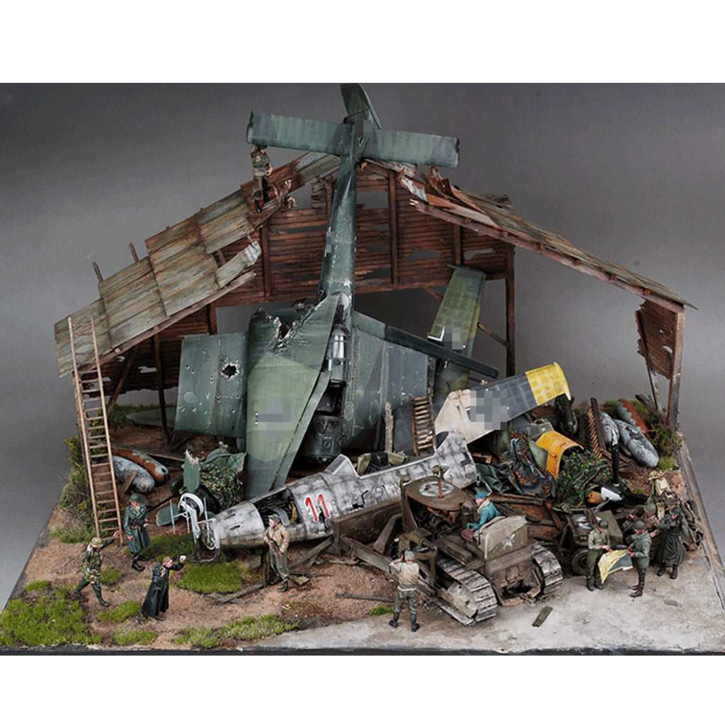 ⚡️Buy Maxbell 1:35 Scale Military Dioramas Building Model Kit ...