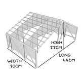 Maxbell 1:35 Scale Military Dioramas Building Model Kit Architecture House Scene