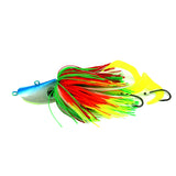 Maxbell Metal Fishing Lure Jig Head Hard Bait Sea Fishing Silicone Tassle Lures 150g