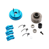 Maxbell 14T Gear Flywheel With Bearing Shoe Sets For 1/8 Rc Car Parts Blue