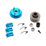 Maxbell 14T Gear Flywheel With Bearing Shoe Sets For 1/8 Rc Car Parts Blue