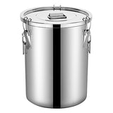 Maxbell Stainless Steel Airtight Cereal Container Kitchen Grain Storage Canister 9L