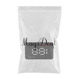 Maxbell A1000 Car HUD Digital Head Up Display OBD2 Speedometer Speed Warning System