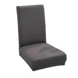 Maxbell Stretch Washable Removable Chair Covers Slipcover Seat Protector Gray