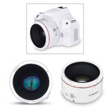 Maxbell YN50mm Lens F1.8 II Large Aperture Auto Focus Lens for Canon EOS 70D White