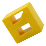 Maxbell 2 in 1 Pocket Sized Magnetiser Demagnetiser for Screwdrivers Yellow